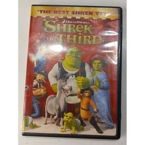 Shrek the Third (DVD, 2007) Widescreen Edition